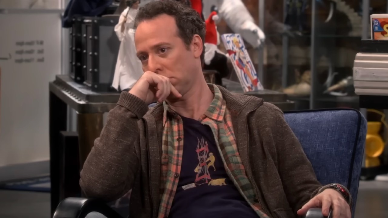 Stuart in The Big Bang Theory