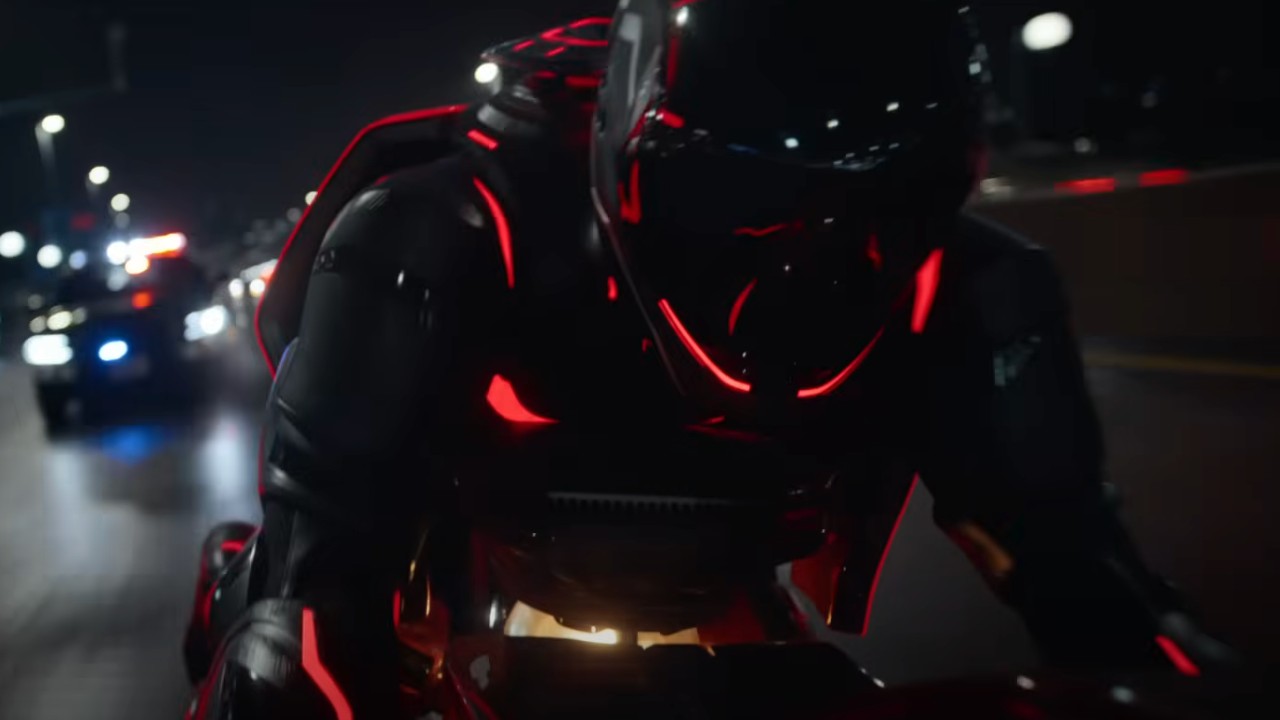 The Police chase Ares and co. in Tron: Ares