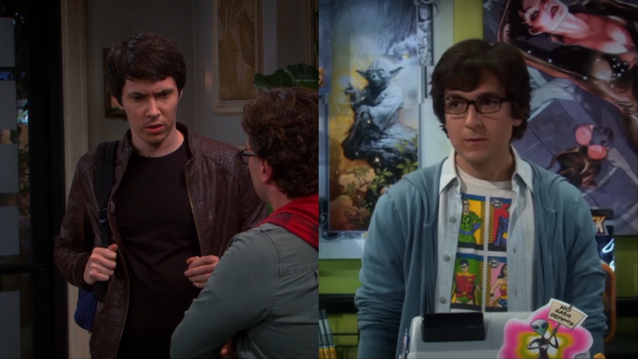 Ryan Cartwright and Josh Brener's respective Big Bang Theory characters