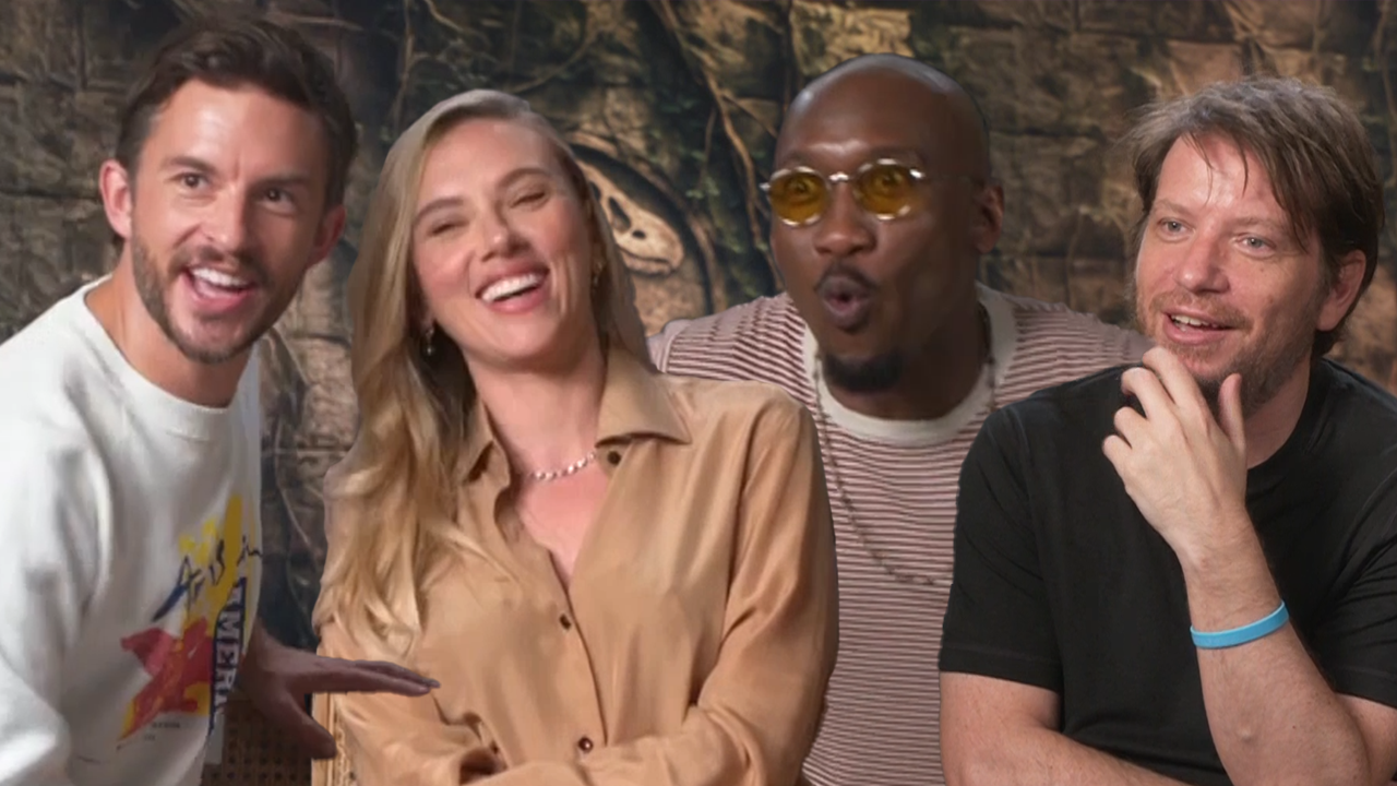 The cast of "Jurassic World Rebirth" looks excited during their interviews with 澳洲幸运十彩票官网 about the film.